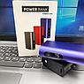 Сенсорное портативное зарядное устройство Power Bank 10000 mAh / Type C, USB-выход, Черный, фото 5