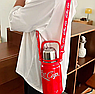 Термос из нержавеющей стали  Coffee Cup 800 мл. / Термос с ручкой и ремешком Красный, фото 4