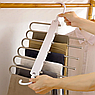 Многоуровневая вешалка - органайзер для брюк, юбок 5в1 Trouser Rack / Вешалка - плечики, фото 5