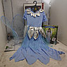 Карнавальный костюм Фея сказочная голубая, размер М (110-120 см), фото 6