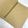 Скетчбук блокнот "Sketchbook" для рисования (А5, плотные листы, крафтовая бумага, спираль, 60 листов), фото 4