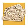 Деревянный конструктор-головоломка (сборка без клея) 2 в 1 "Мышка в сыре" UNIWOOD, фото 9