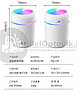 Аромадиффузор светодиодный (увлажнитель воздуха ароматический) Humidfier DQ-107, 300  ml (220V) Розовый, фото 2