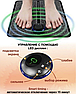 Массажный коврик для ног Бабочка EMS Foot Massager 8 режимов 19 скоростей / Миостимулятор - массажер для стоп, фото 9