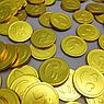Золотые шоколадные монеты «Смайлик» MIX, набор 20 монеток, фото 3