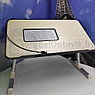 Портативный (складной) эргономичный стол для ноутбука с охлаждением (1 вентилятор  вентиляция) Elaptop Desk 52, фото 8