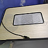 Портативный (складной) эргономичный стол для ноутбука с охлаждением (1 вентилятор  вентиляция) Elaptop Desk 52, фото 10