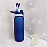 Бутылка Blizard Tritan Sport для воды матовая, 800 мл.  Синяя, фото 7