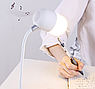 Настольная LED-лампа с функцией беспроводной зарядки и bluethooth колонки  3 в 1 L4 Lamp Speaker with Wireless, фото 6