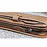 Мужское портмоне S6703 Baellerry Business (7 отделений, на молнии, с ручкой). Темно - коричневое, фото 3