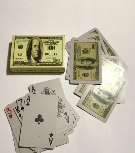 Карты игральные "Dollar" / 2 колоды по 54 шт. / пластиковое покрытие - фото 9 - id-p224289111