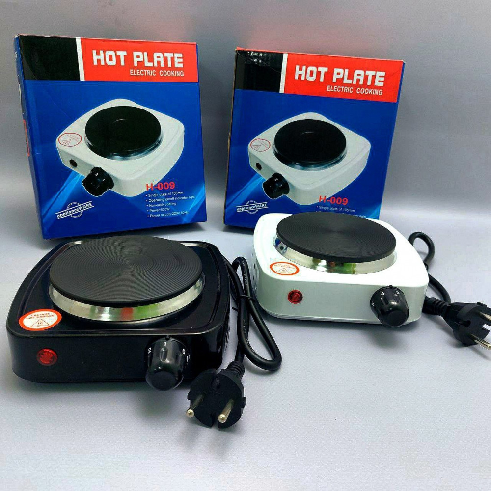 Электрическая настольная плита (одноконфорочная) HOT PLATE H-009 (220V, 500W, световой индикатор, 5 уровней - фото 9 - id-p224286981