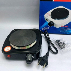 Электрическая настольная плита (одноконфорочная) HOT PLATE H-009 (220V, 500W, световой индикатор, 5 уровней