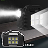 Многофункциональная кемпинговая осветительная зарядная станция Solar lighting system VR-77, 4000 мАч (USB, фото 4