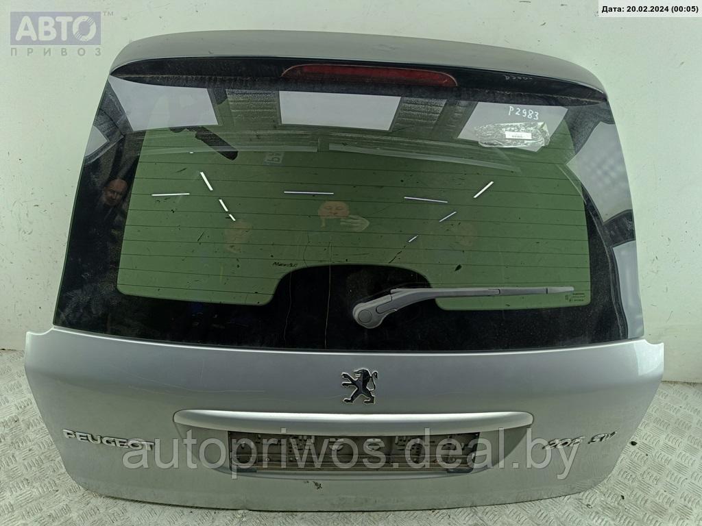 Крышка багажника (дверь задняя) Peugeot 206 - фото 1 - id-p224289750