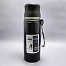 Термос вакуумный 800 мл. Vacuum Cup из нержавеющей стали, чашка, клапан, фото 9