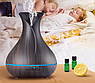 Увлажнитель воздуха (аромадиффузер) Aroma Diffuser с таймером на 1/3/6 часов и LED-подсветкой, 400 ml Белый, фото 10