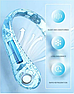 Вентилятор шейный портативный Bladeless Neck Cooler A18 (3 режима работы) Белый, фото 2
