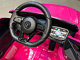 Детский электромобиль RiverToys X008XX (розовый глянец) Audi, фото 3