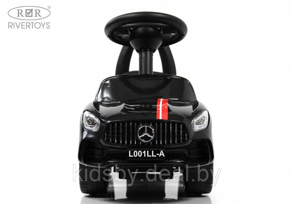 Детский толокар RiverToys L001LL-A (черный) Mercedes - фото 2 - id-p219247617