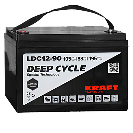 Аккумуляторы Kraft Deep Cycle