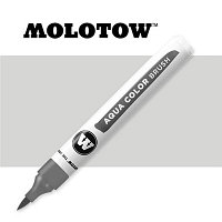 Маркер акварельный MOLOTOW AQUA COLOR BRUSH (перо-кисть) (натуральный серый 4)