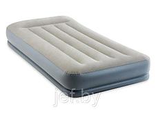 Надувная кровать с подголовником TWIN MID-RISE 99х191х30 см INTEX 64116NP, фото 3