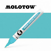 Маркер акварельный MOLOTOW AQUA COLOR BRUSH (перо-кисть) (бирюза)