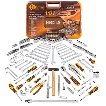 Набор домашнего мастера Forstime FT-41421-5 (142 предмета), фото 2