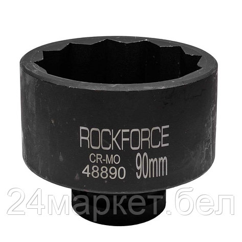 RF-48890 RockFORCE Головка ударная 1", 90мм (12гр.), фото 2