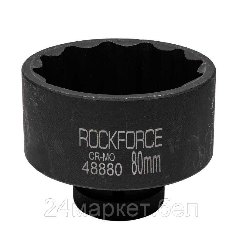 RF-48880 RockFORCE Головка ударная 1", 80мм (12гр.)