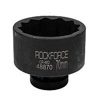 RF-48870 RockFORCE Головка ударная 1", 70мм (12гр.)