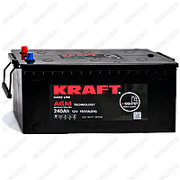Аккумулятор Kraft AGM / 240Ah / 1500А