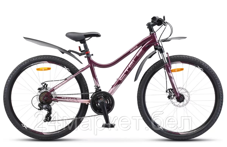 Велосипед 26" Stels Miss 5100 MD (рама 15) V040 Темный/фиолетовый, LU095492 Stels, фото 2
