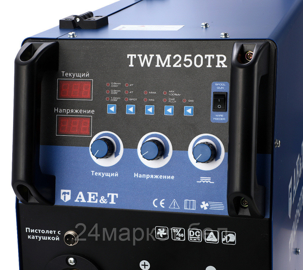 AE&T TWM250TR Полуавтомат сварочный 250А/220В с тележкой, шт. - фото 4 - id-p224292643