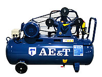 AE&T TK-100-4 Компрессор поршневой, ресивер 100л, производительность 440л/мин, 380В