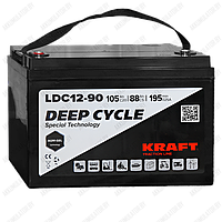 Kraft Deep Cycle LDC12-90 / 12V / 105Ah
