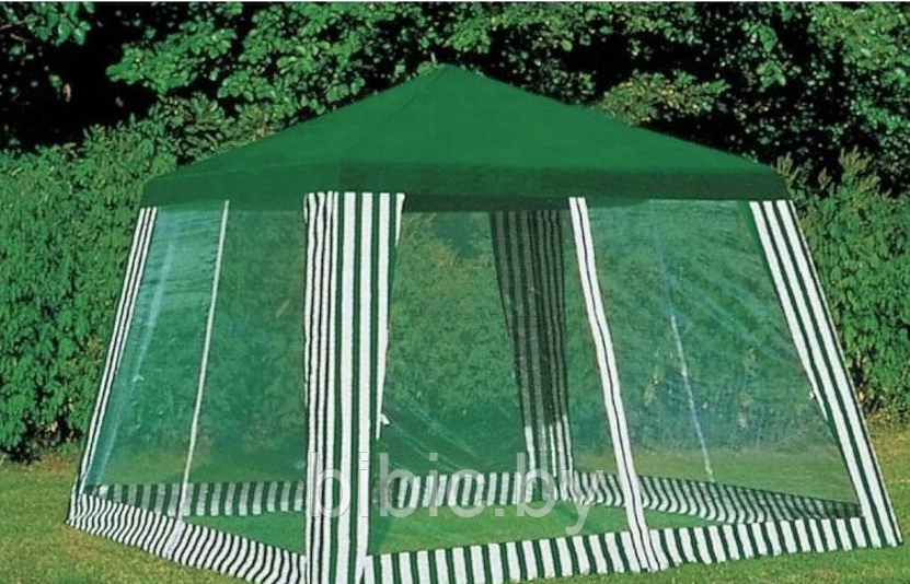 Садовый тент шатер со стенками и москитной сеткой Palisad Camping 69520 размером 250 х 250 х 240 см, палатка - фото 4 - id-p224294520