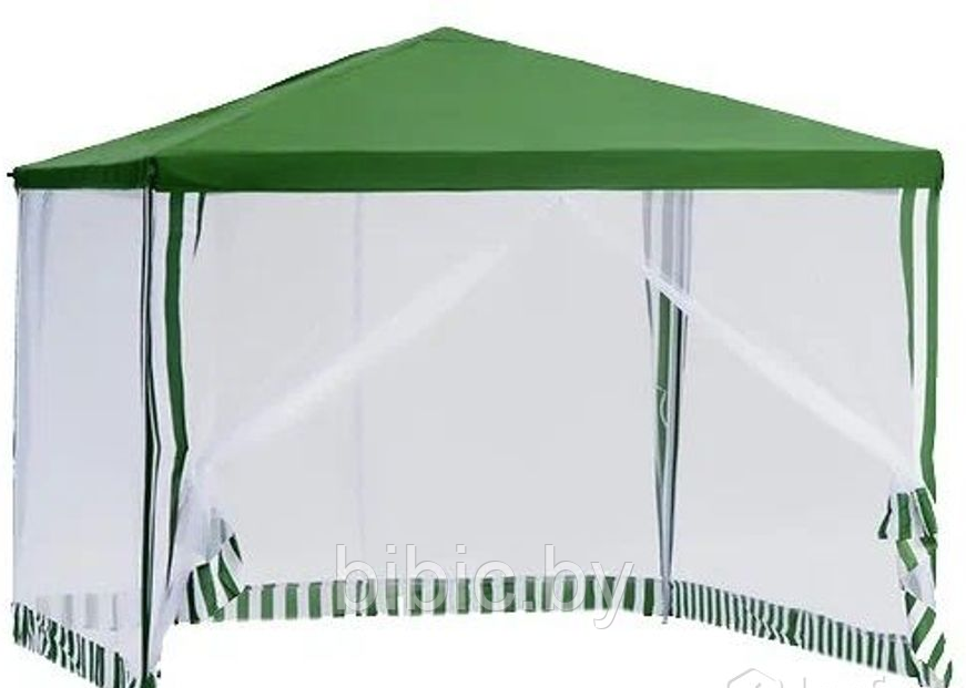 Садовый тент шатер со стенками и москитной сеткой Palisad Camping 69520 размером 250 х 250 х 240 см, палатка - фото 5 - id-p224294520
