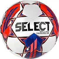 Мяч футбольный Select Brillant Training DB №5 Бело-красный v23