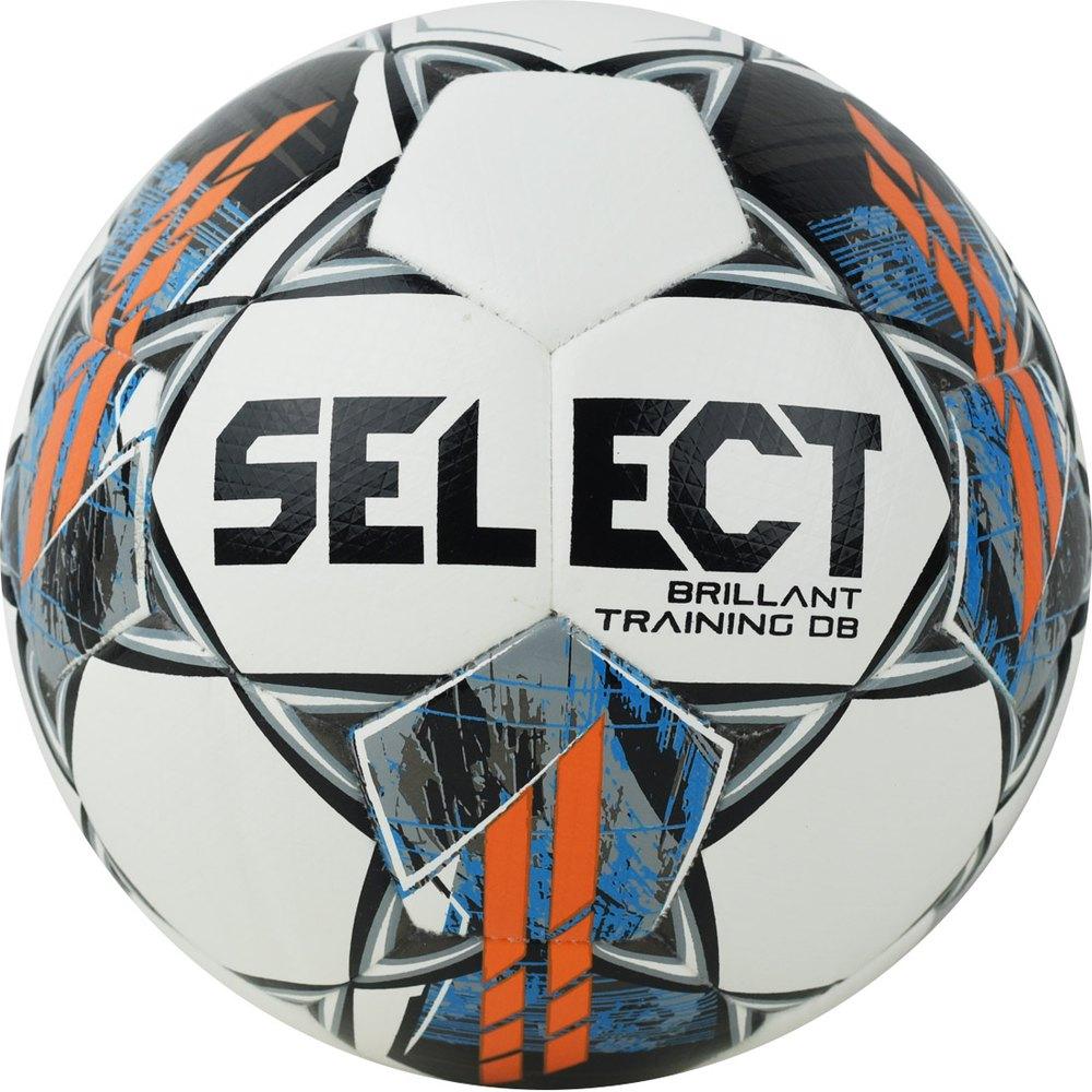 Мяч футбольный Select Brillant Training DB v22 Бело-серый №4