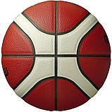 Баскетбольный мяч для соревнований MOLTEN B5G4000 FIBA, синт. кожа pазмер 5, фото 2