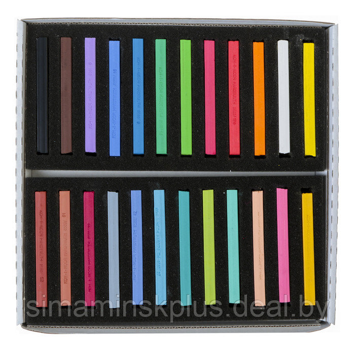 Пастель сухая художественная 24 цвета, Soft Koh-I-Noor TOISON D`OR 8584 - фото 3 - id-p224295190