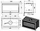 Lacunza Nickel 1000 каминные топки, фото 7