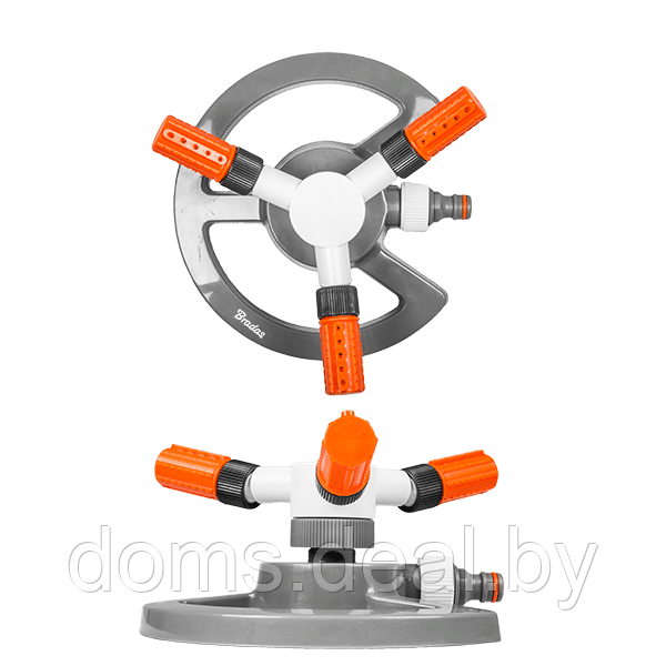 Ороситель вращающийся, 3-х рожковый, WHITE LINE, WL-Z16 Bradas WL-Z16 - фото 2 - id-p224295267