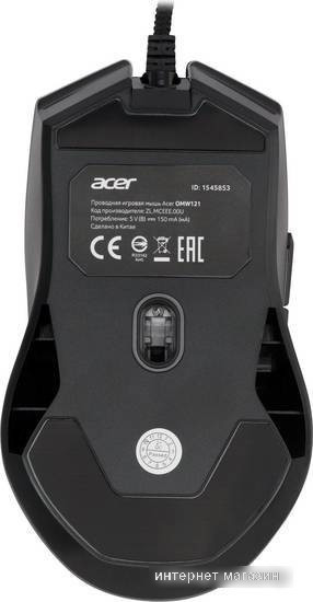Игровая мышь Acer OMW121 - фото 2 - id-p224295757