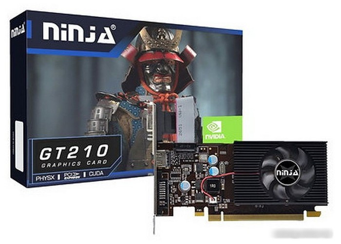 Видеокарта Sinotex Ninja GeForce GT 210 512MB DDR3 NF21N5123F - фото 2 - id-p224297419