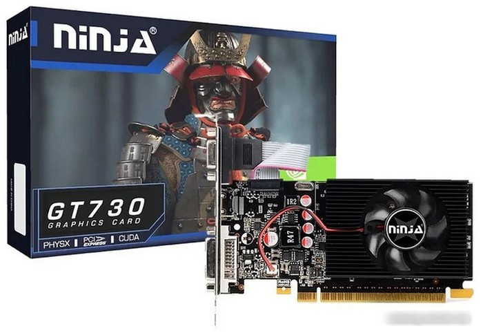 Видеокарта Sinotex Ninja GeForce GT 730 2GB DDR3 NF73NP023F - фото 2 - id-p224297426