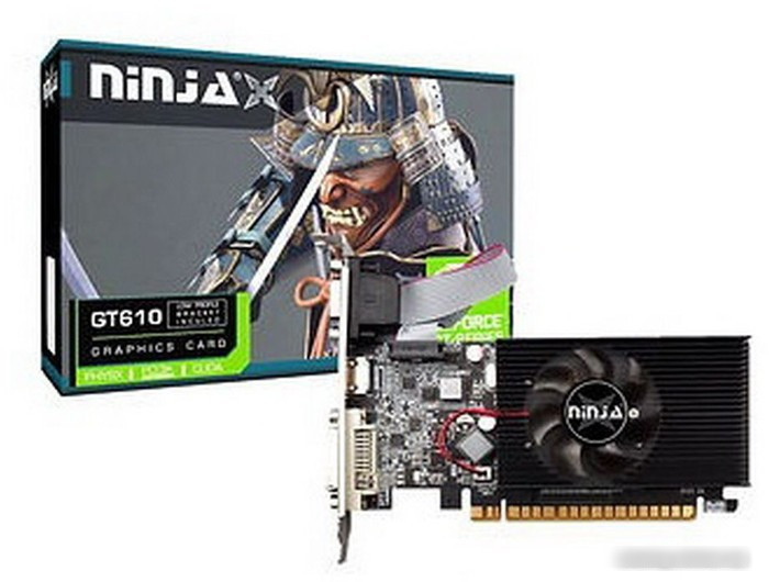 Видеокарта Sinotex Ninja GeForce GT 610 2GB DDR3 NF61NP023F - фото 2 - id-p224297428