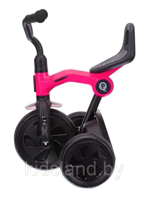 Детский трёхколёсный велосипед складной без ручки управления Qplay Ant ( розовый) - фото 3 - id-p224297203
